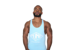 Tapered Waist Stringer: Teal (with White logo) ''Read The Description''
